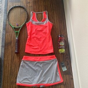 NWT Inphorm tennis tank and and skirt set
